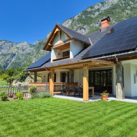 Luxury Villa at Lake Bohinj, in the middle of Triglav National Park, Slovenia